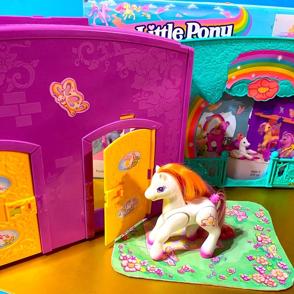 MY LITTLE PONY G2 VTG 1997 GARDEN PLAYCASE w/ACCESSORIES & IVY ORIGINAL … - Picture 4 of 16